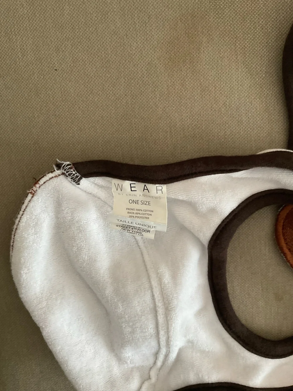 WEAR by Erin Andrews Cleveland Browns baby bibs